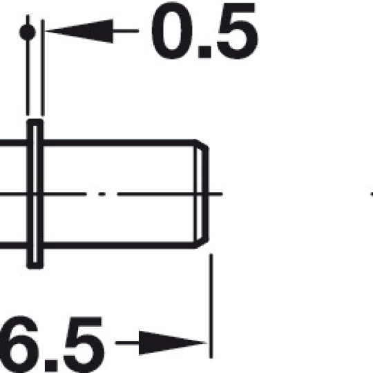 Bas Kệ Loại Lắp Nhấn Hafele 282.43.905