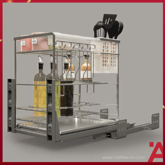 Bộ Đựng Dao Thớt Chai Lọ Sonata 200mm Cucina 549.20.211