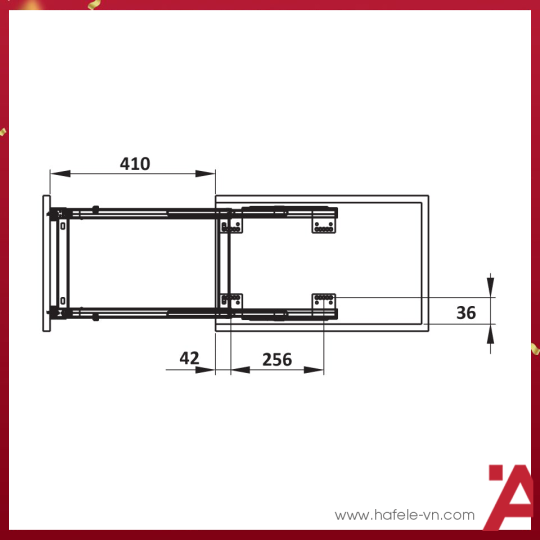 Bộ Rổ Đựng Gia Vị Sonata 200mm Cucina 549.20.231