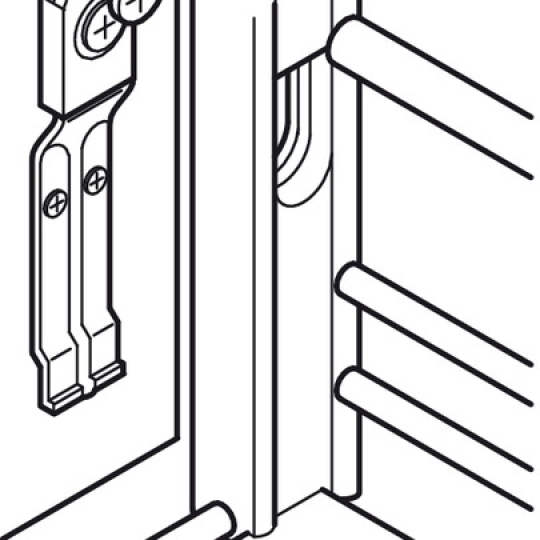 Bộ Rổ Kéo Số 15 R150mm Hafele 545.61.028