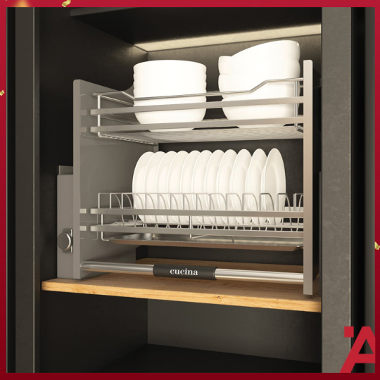 Rổ Chén Di Động Lento 600mm Cucina 504.76.014
