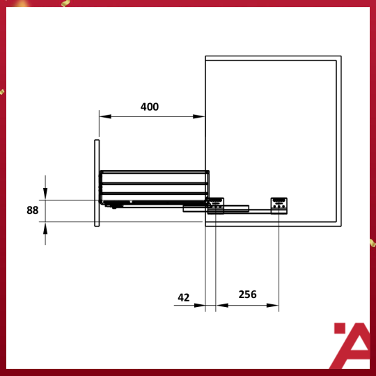 Rổ Đựng Xoong Nồi 800mm Cucina 549.08.827