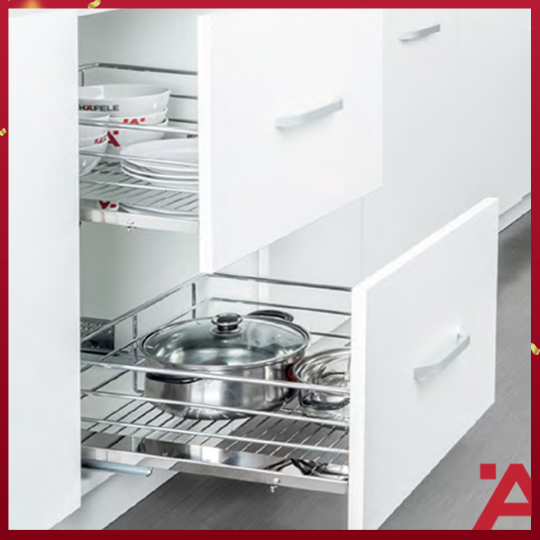 Rổ Kéo Cửa Tủ Verona Series 600mm Hafele 549.03.144