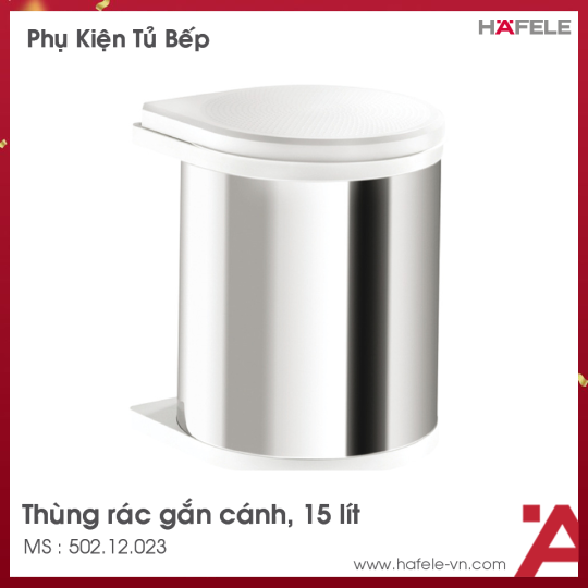 Thùng Rác Treo Sau Cửa Bản Lề Hafele 502.12.023